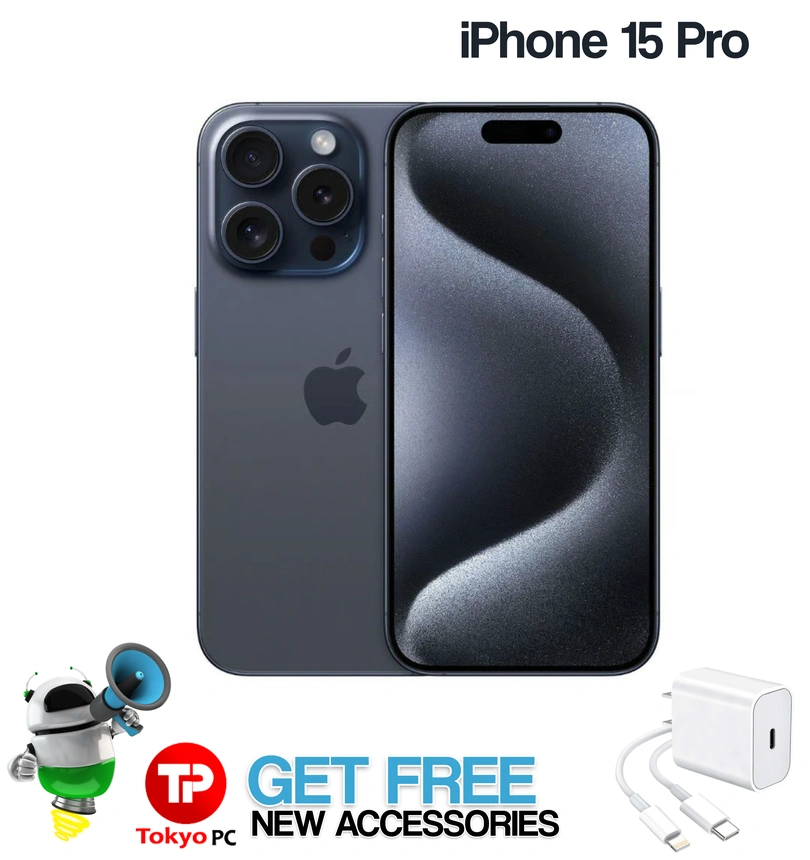 iPhone 15 Pro 256GB Color Blue Titanium SimFree / Unlocked ( Get