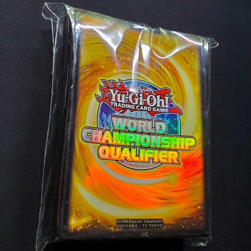 遊戯王 公式 WCQ2011 赤 スリーブ 80枚 未開封 希少 未開封 WCQ 2011