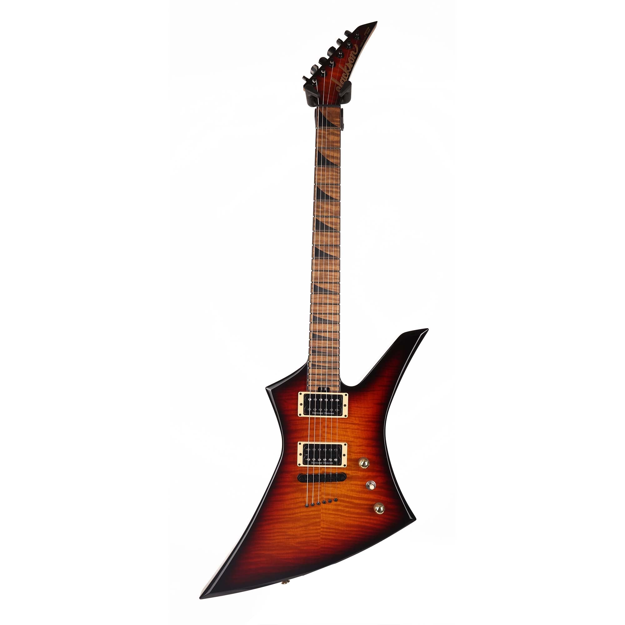 Jackson Custom Shop Kelly Flame Top 3-Tone Sunburst | The Music Zoo