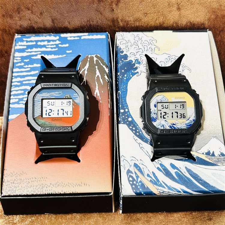 G-SHOCK × 葛飾北斎 new modelの紹介 - ジャンクスルクア大阪店 | BLOG