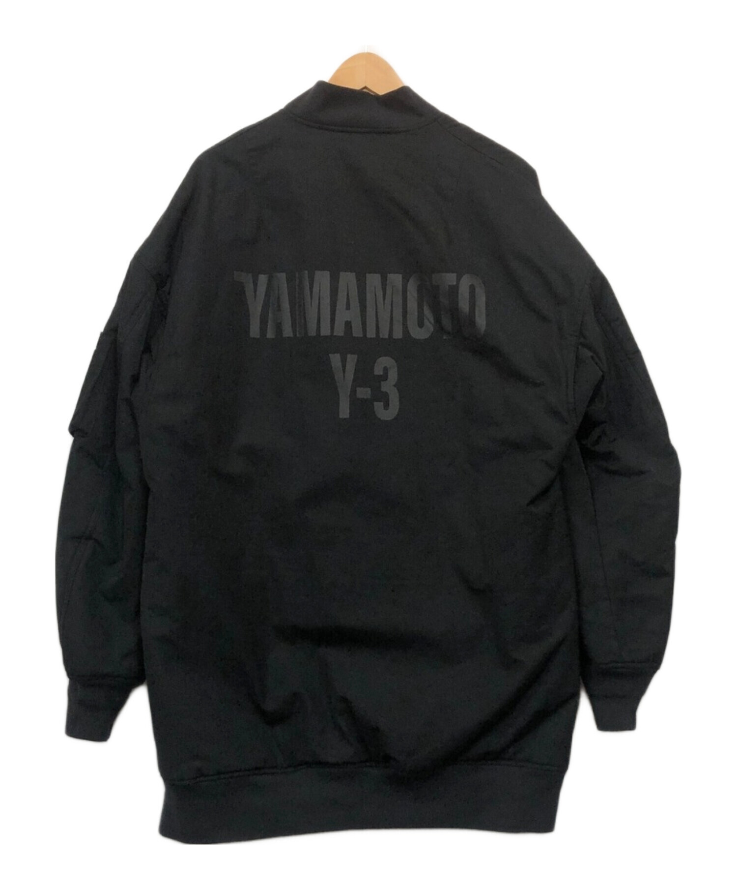 中古・古着通販】Y-3 (ワイスリー) ボンバージャケット ブラック