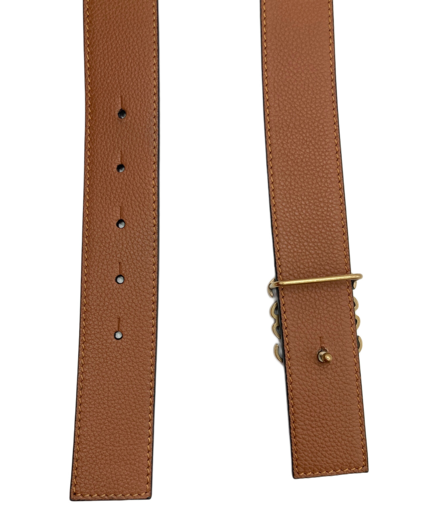 中古・古着通販】LOEWE (ロエベ) アナグラムロゴリバーシブルレザー