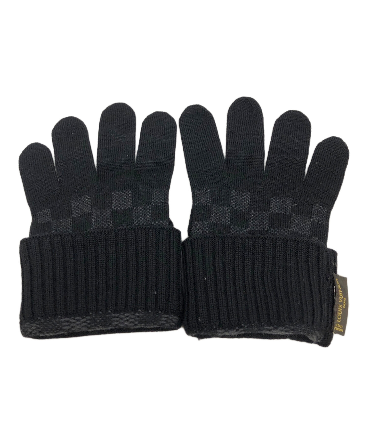 中古・古着通販】LOUIS VUITTON (ルイ ヴィトン) 手袋 ブラック