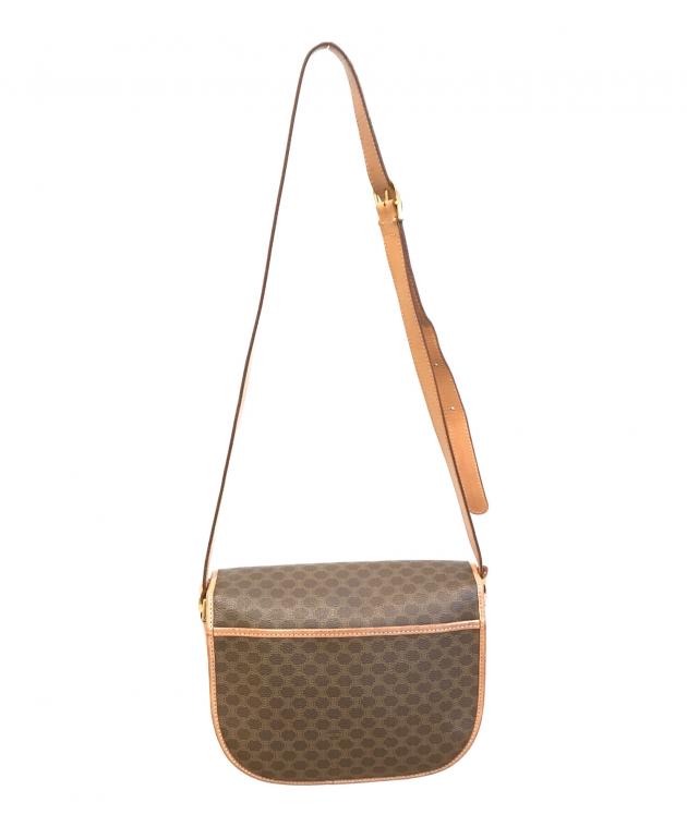 中古・古着通販】CELINE (セリーヌ) マカダム柄トリオンフショルダー