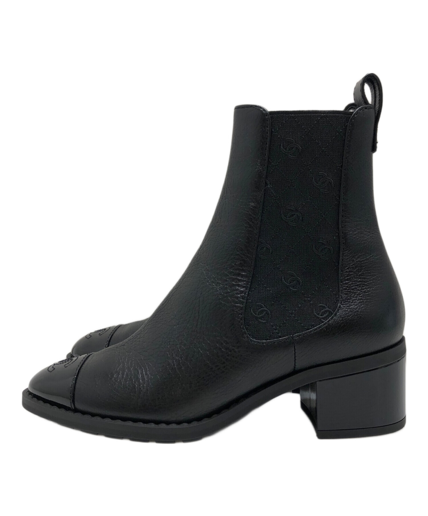 中古・古着通販】CHANEL (シャネル) ココマークサイドゴアショート