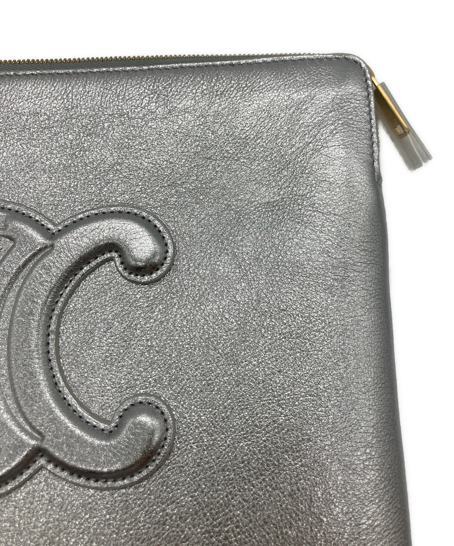 中古・古着通販】CELINE (セリーヌ) Small Pouch with strapクラッチ