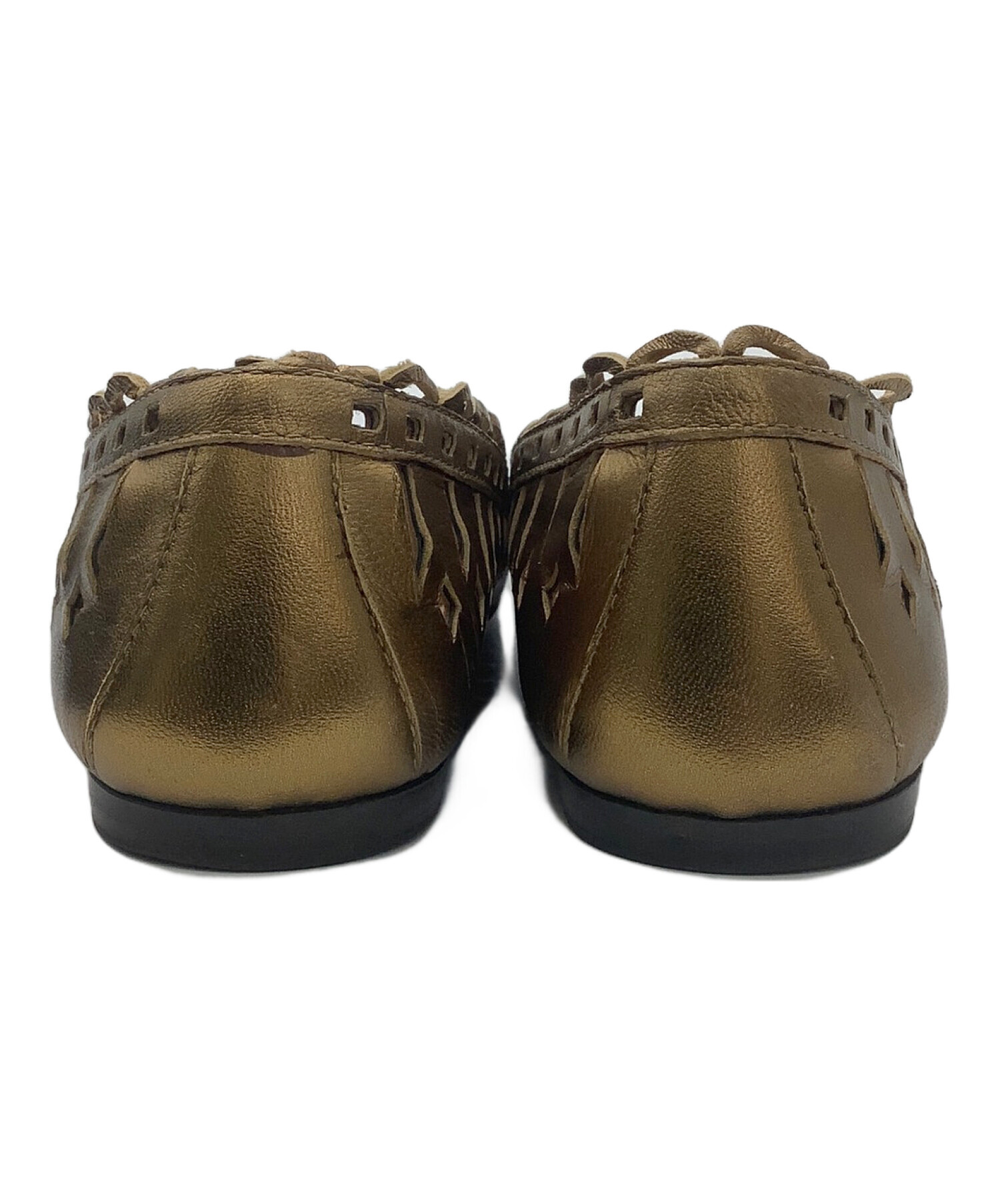 中古・古着通販】ALAIA (アライア) カットワークフラットパンプス