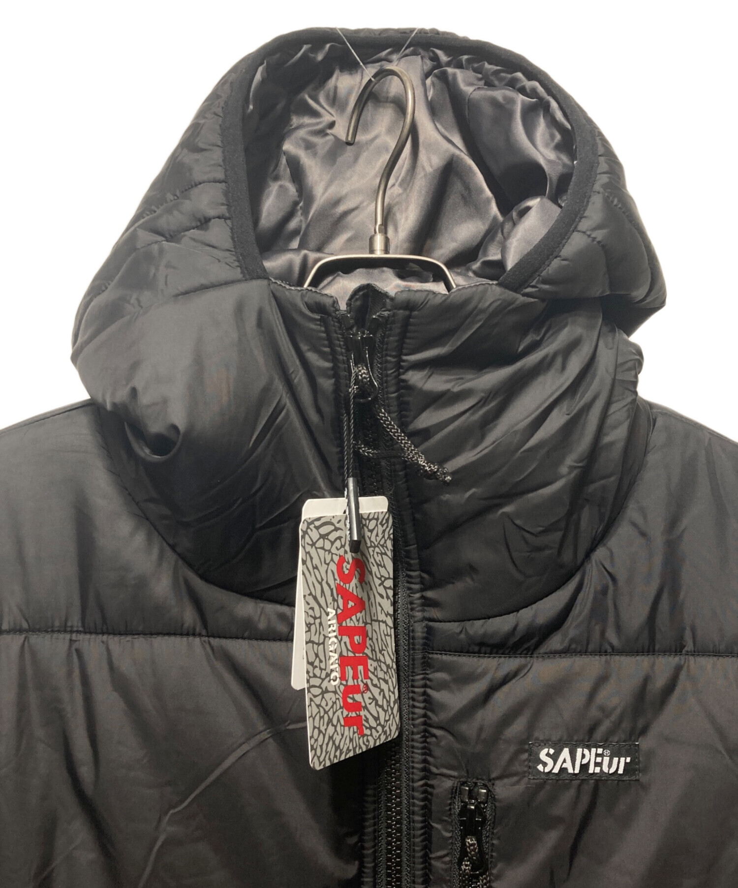 中古・古着通販】SAPEur (サプール) パフジャケット ブラック サイズ