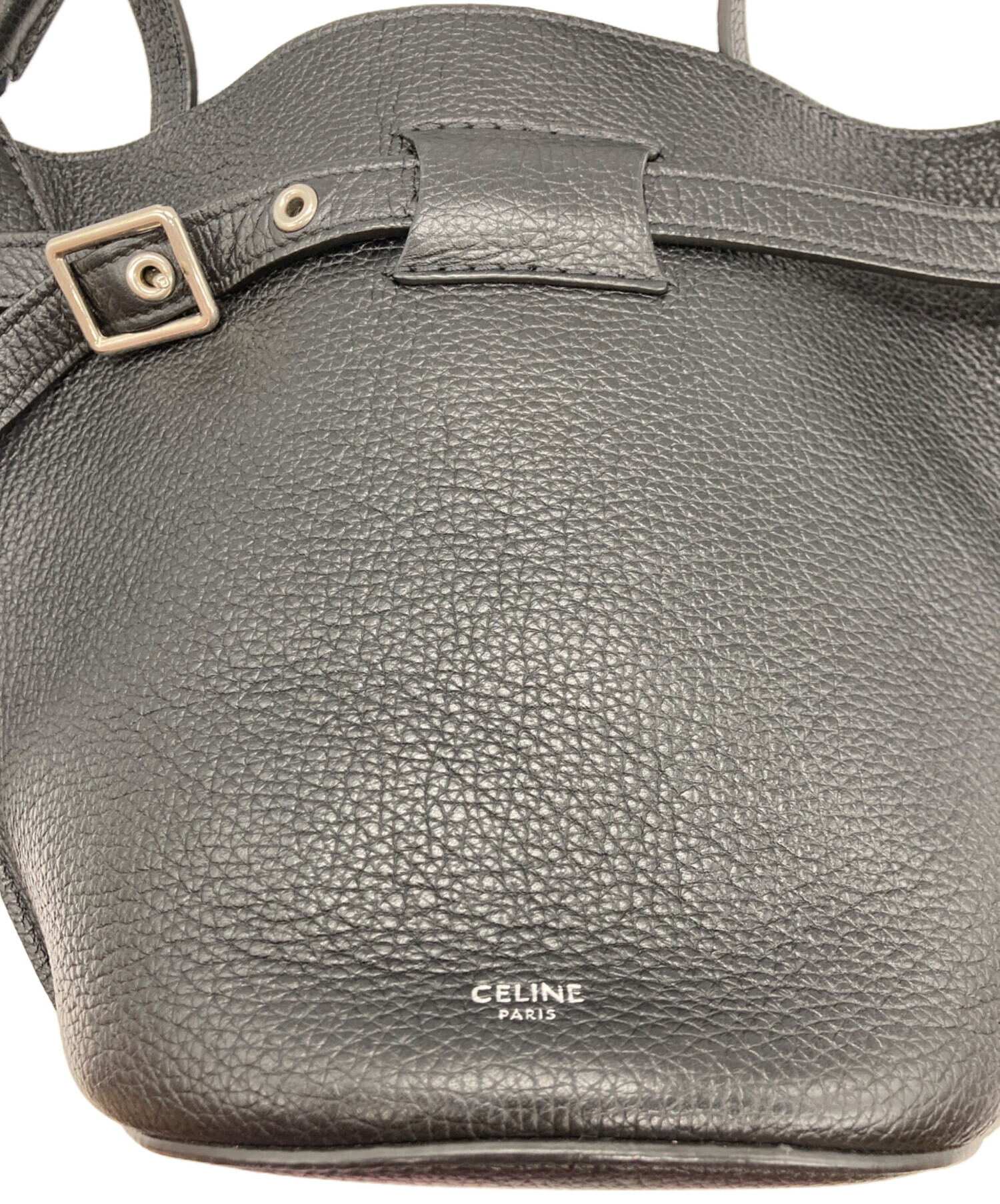 中古・古着通販】CELINE (セリーヌ) 2WAYショルダーバッグ ブラック