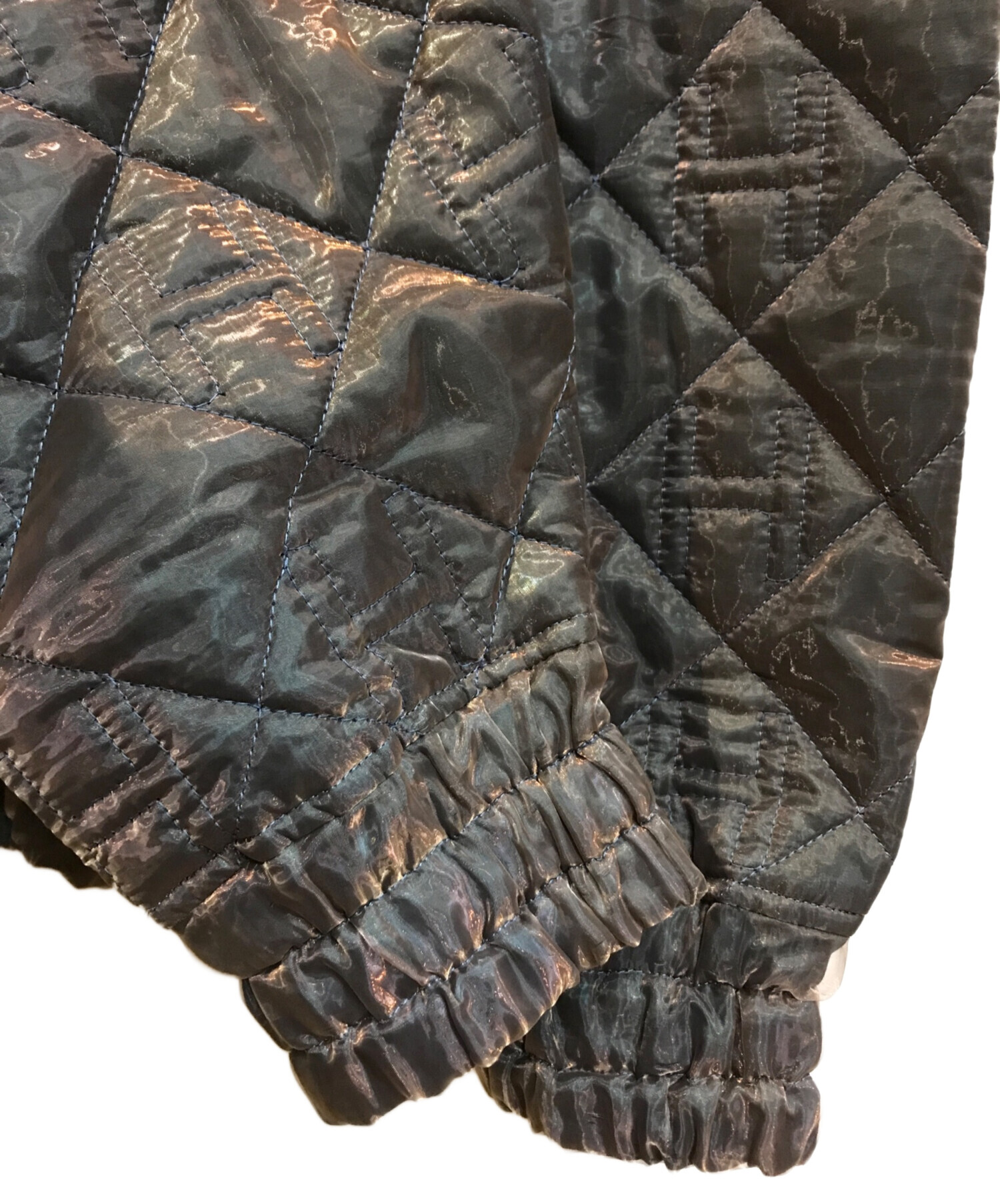 中古・古着通販】hazama (ハザマ) 夜空に駆ける透明彩度のキルティング