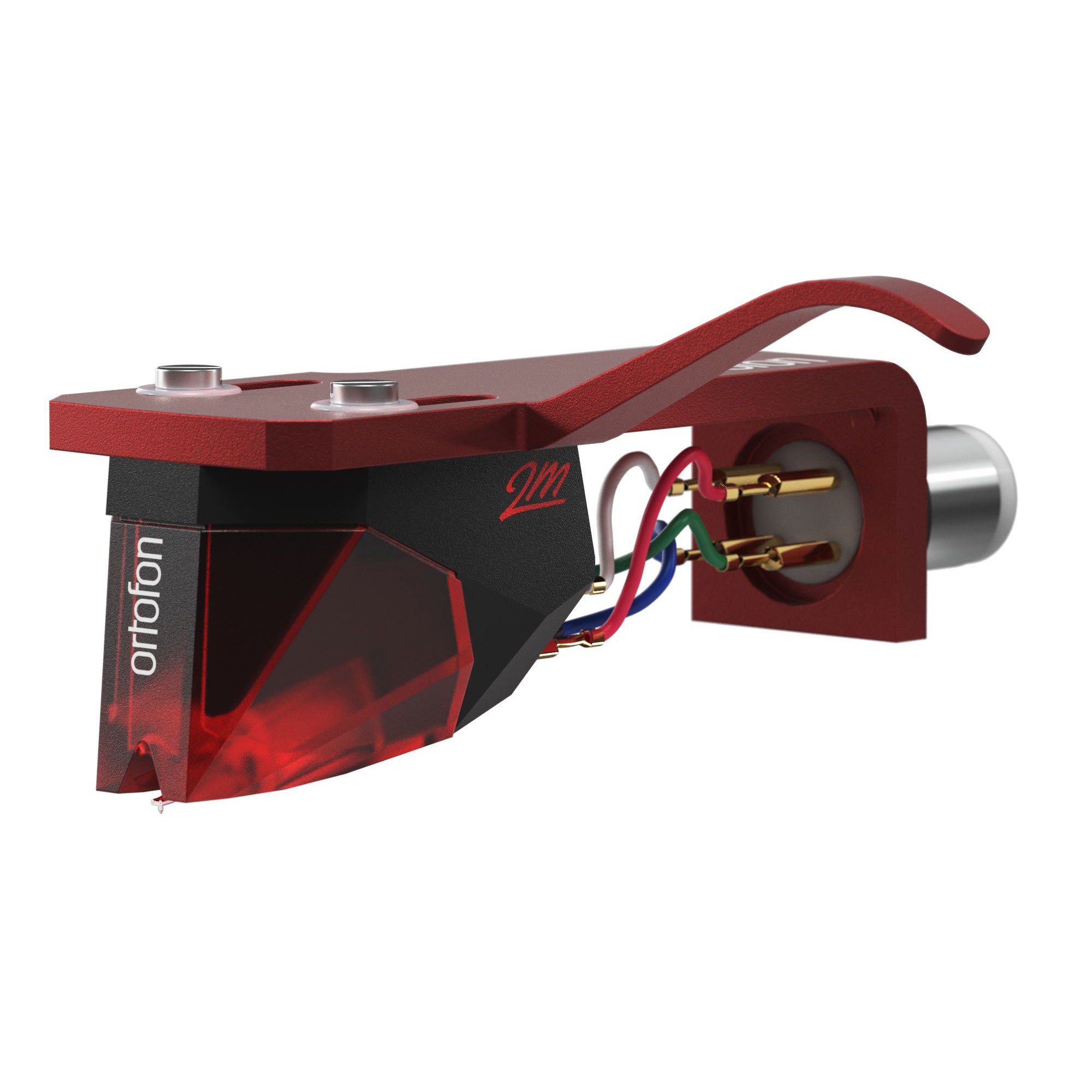 Ortofon: 2M Red Cartridge Mounted on SH-4 Headshell (Red