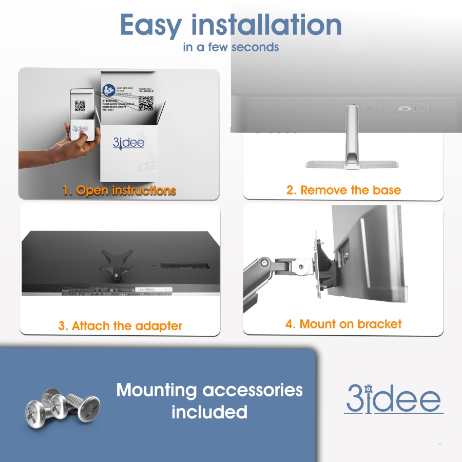 VESA Adapter “ For HP Monitor | Vesa-Adapter.com