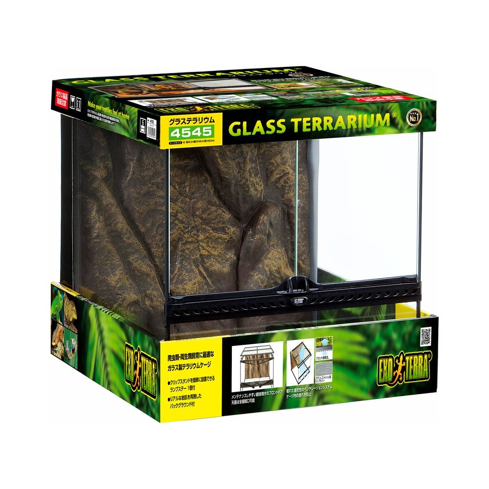 エキゾテラ グラステラリウム 3030、ヒーターマット付き エキゾテラ