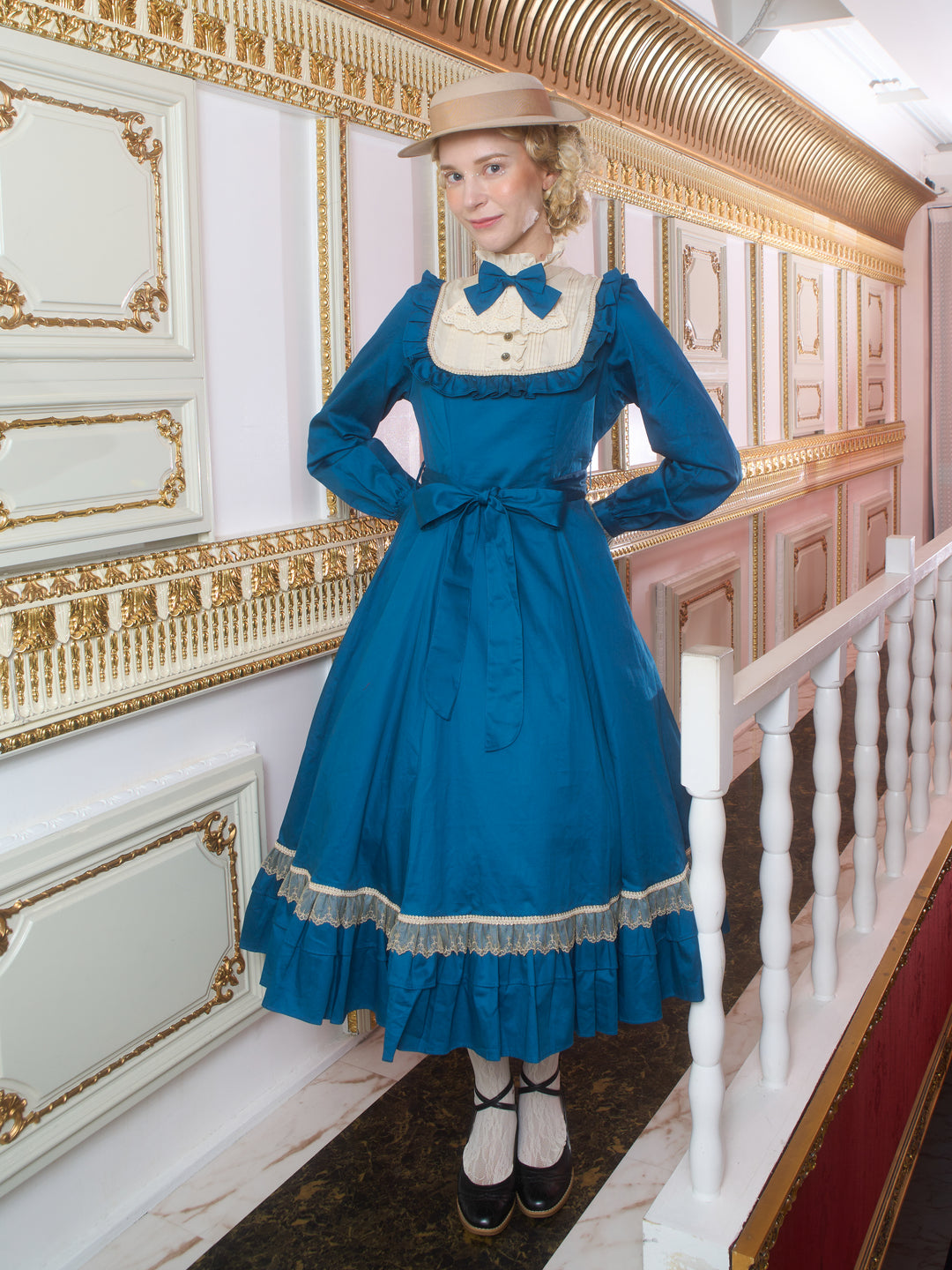 Jewelryクラシカルドールロングドレス（長袖）4collar - Victorian