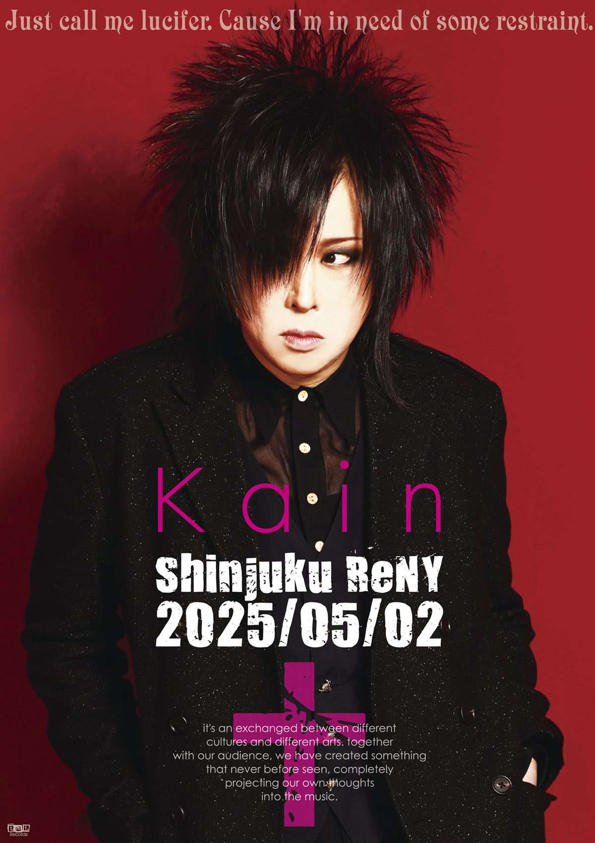 Kαin（カイン）】5月2日に新宿ReNYにて豪華CD無料配付ワンマンを開催