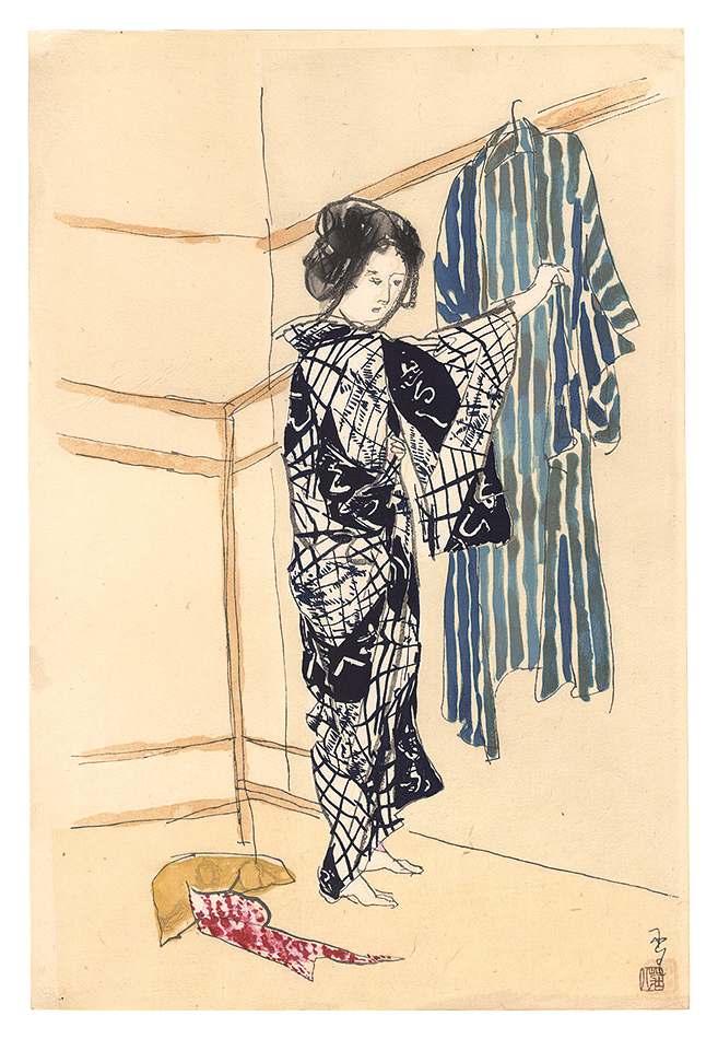 木村荘八「お雪」 | 山田書店美術部オンラインストア