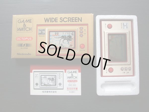 オクトパス OCTOPUS 箱説有 ゲームウォッチ - 遊戯屋