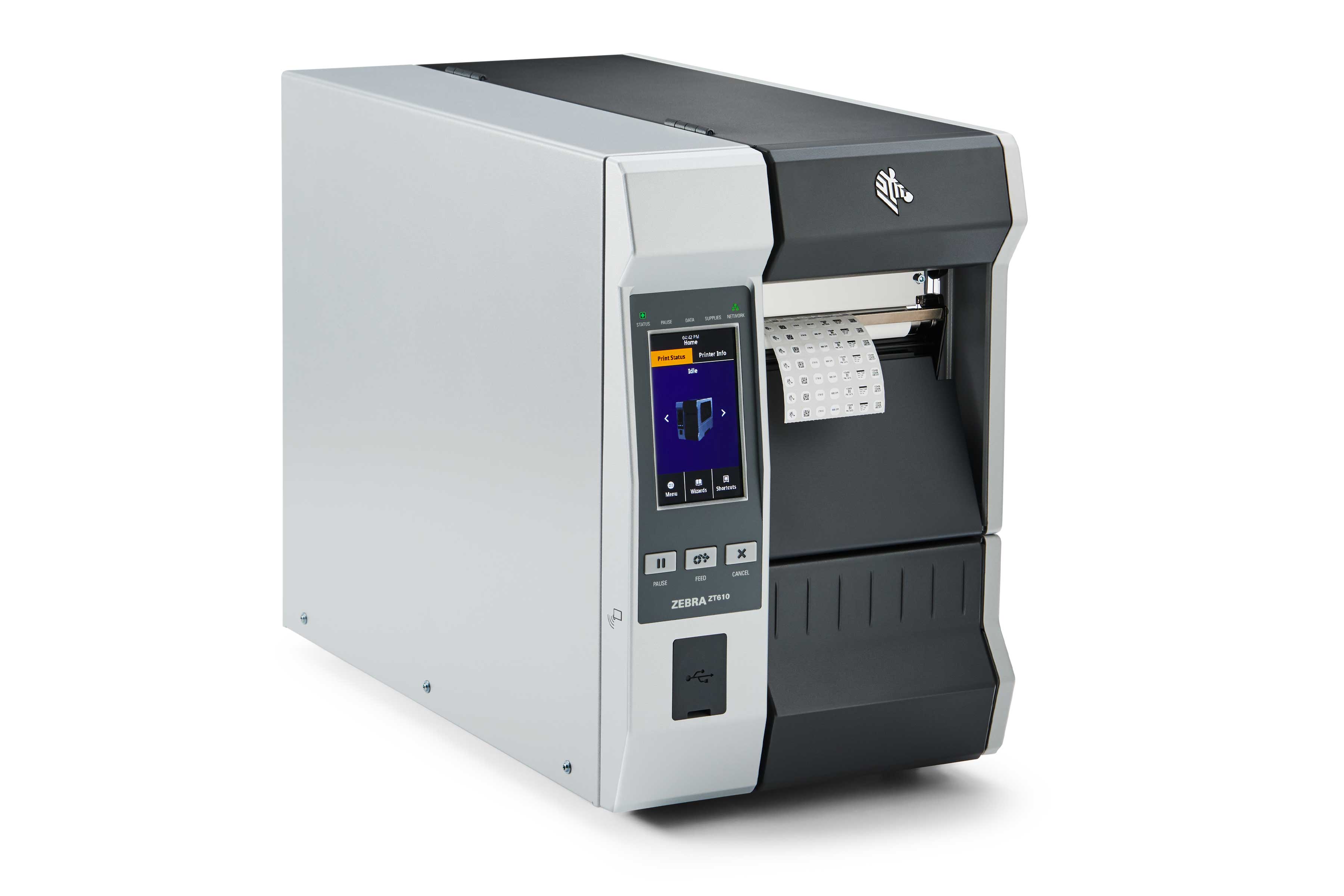 ZT610 RFID Industrial Printer: 4-Inch Wide | Zebra