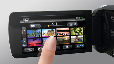 ハイビジョンメモリームービーGZ-HM199製品情報 | JVC