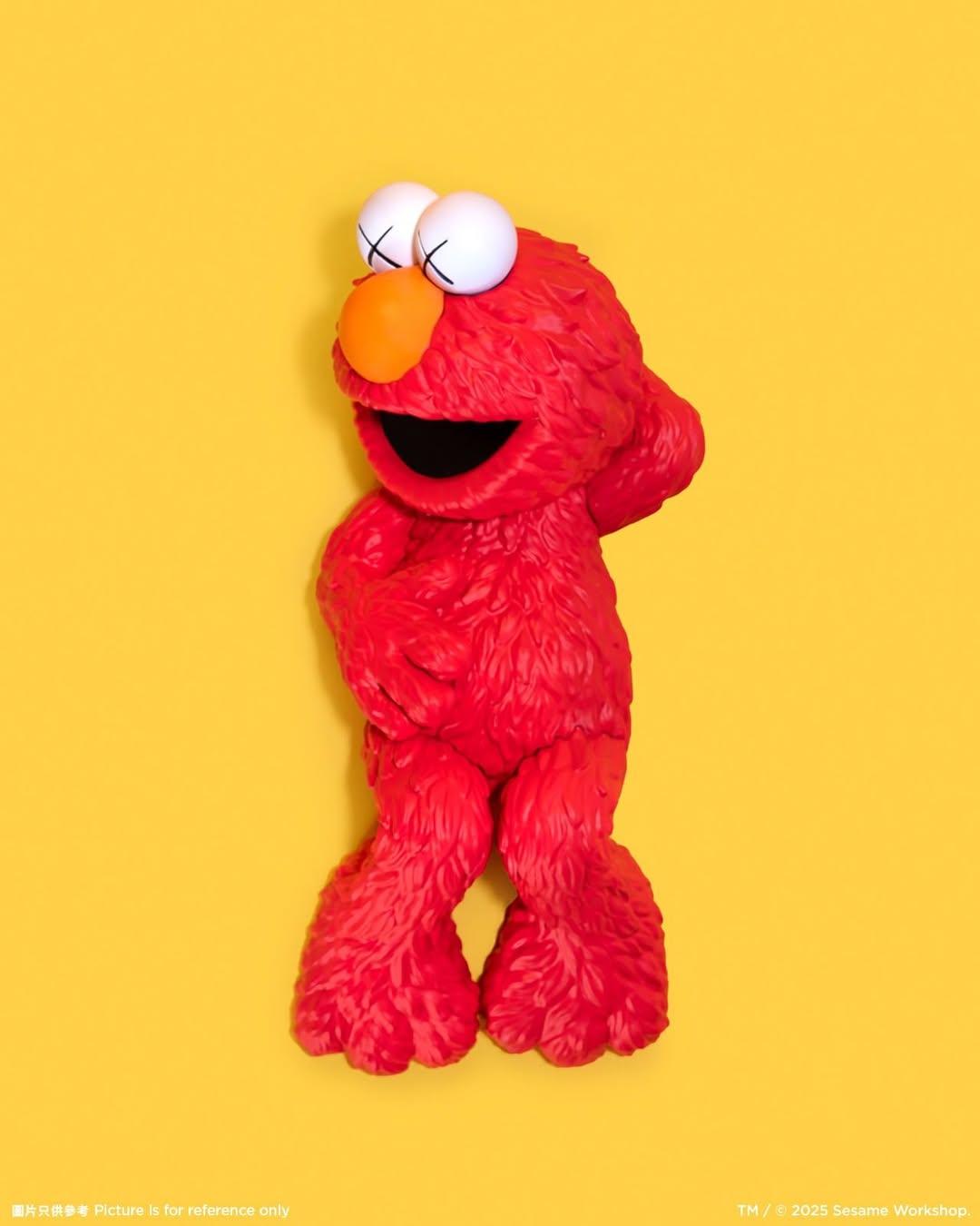 KAWS × セサミストリート の “Vinyl Figure Collection” が10月16日(木