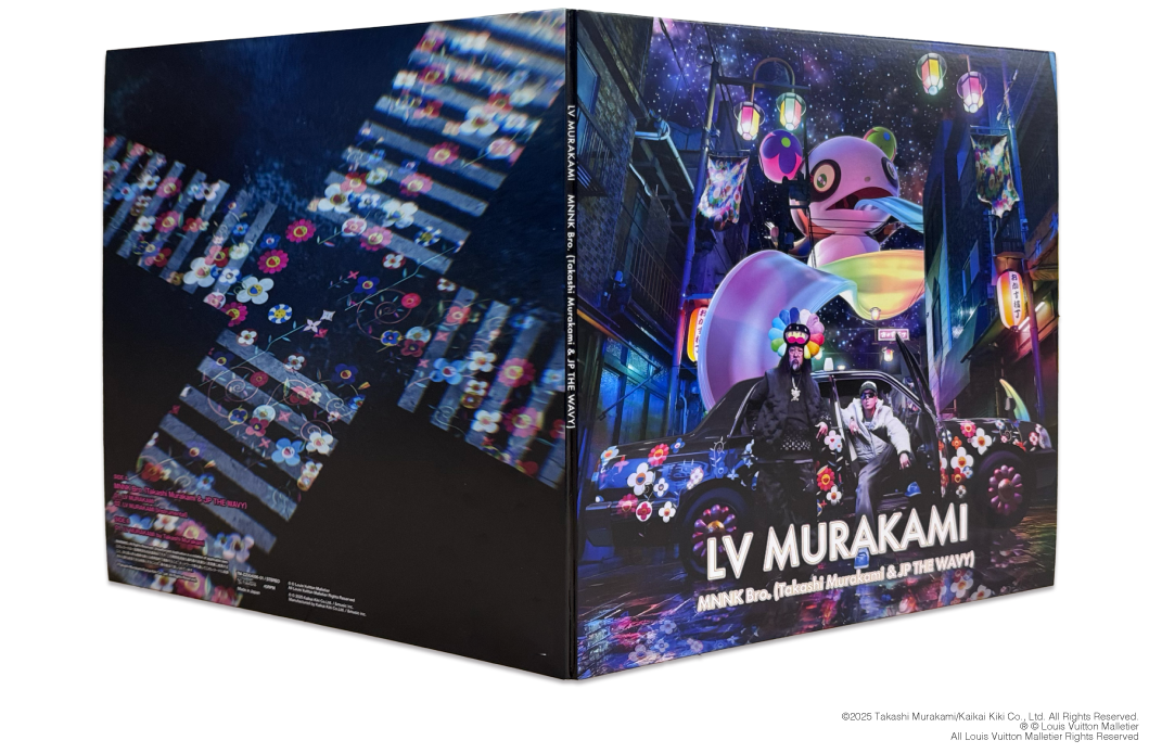 7月12日(土)12時よりWebショップにて、レコード盤 『LV MURAKAMI』 を