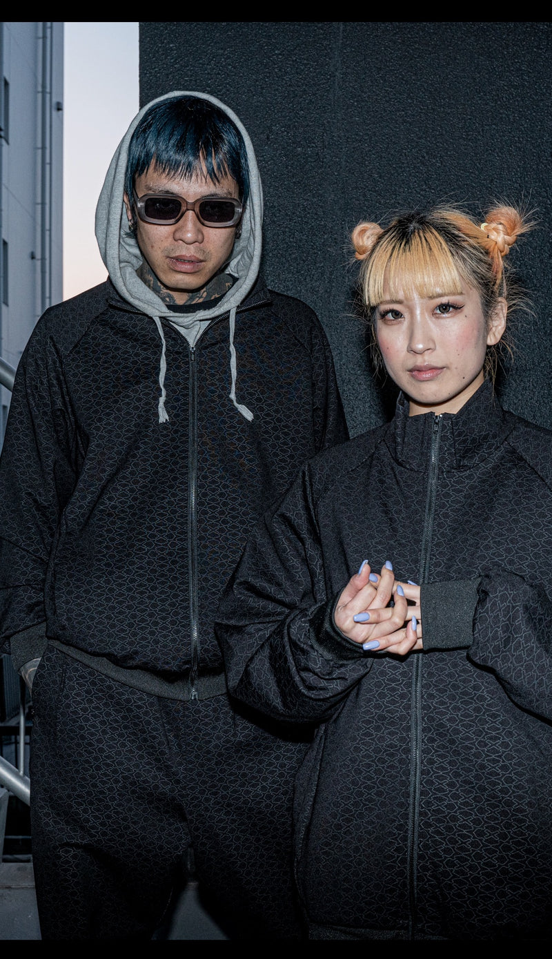 NUBIAN x GAKKIN HANABATSU TECH-JERSEY TRACK JACKET – GXX