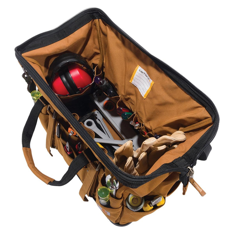 Carhartt 18-inch Molded Base Heavyweight Tool Bag | Gemplers