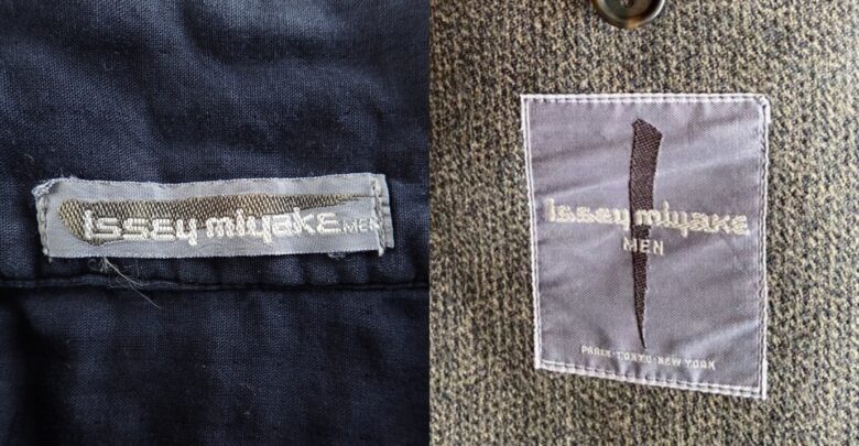 タグから見る ISSEY MIYAKE （イッセイミヤケ）の年代判別