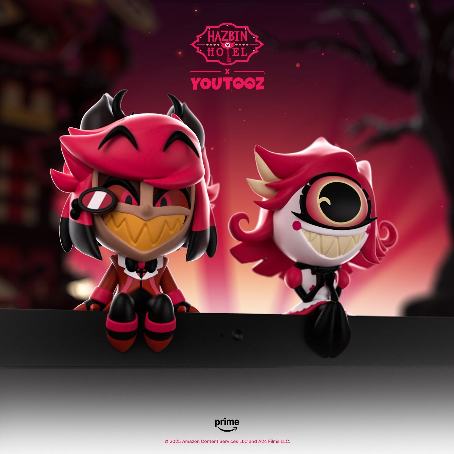 Youtooz Hazbin Hotel モニターフィギュア 2体セット （アラスター