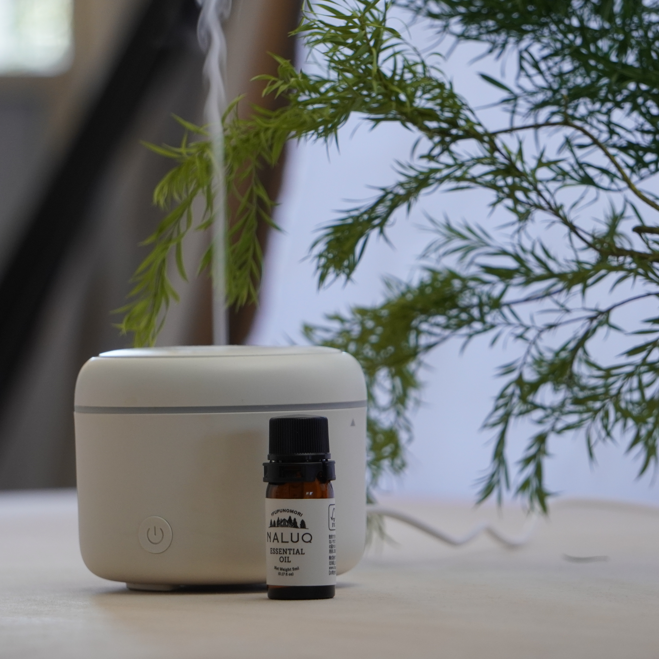 生活の木・パーソナルアロマミストディフューザーミニオフホワイト