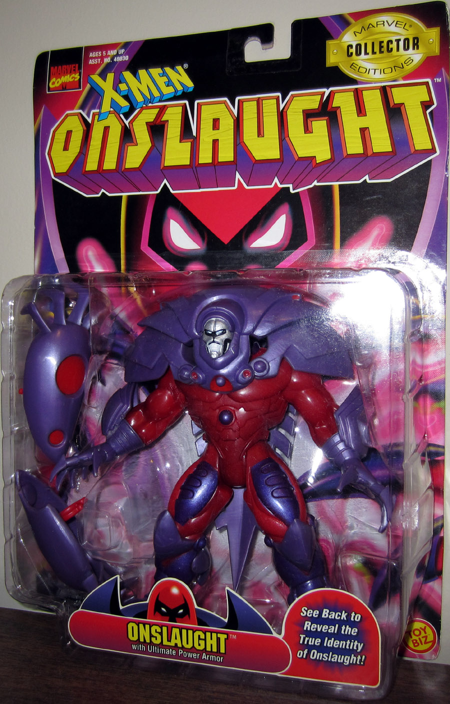 Onslaught Action Figure X-Men Ultimate Power Armor Toy Bix