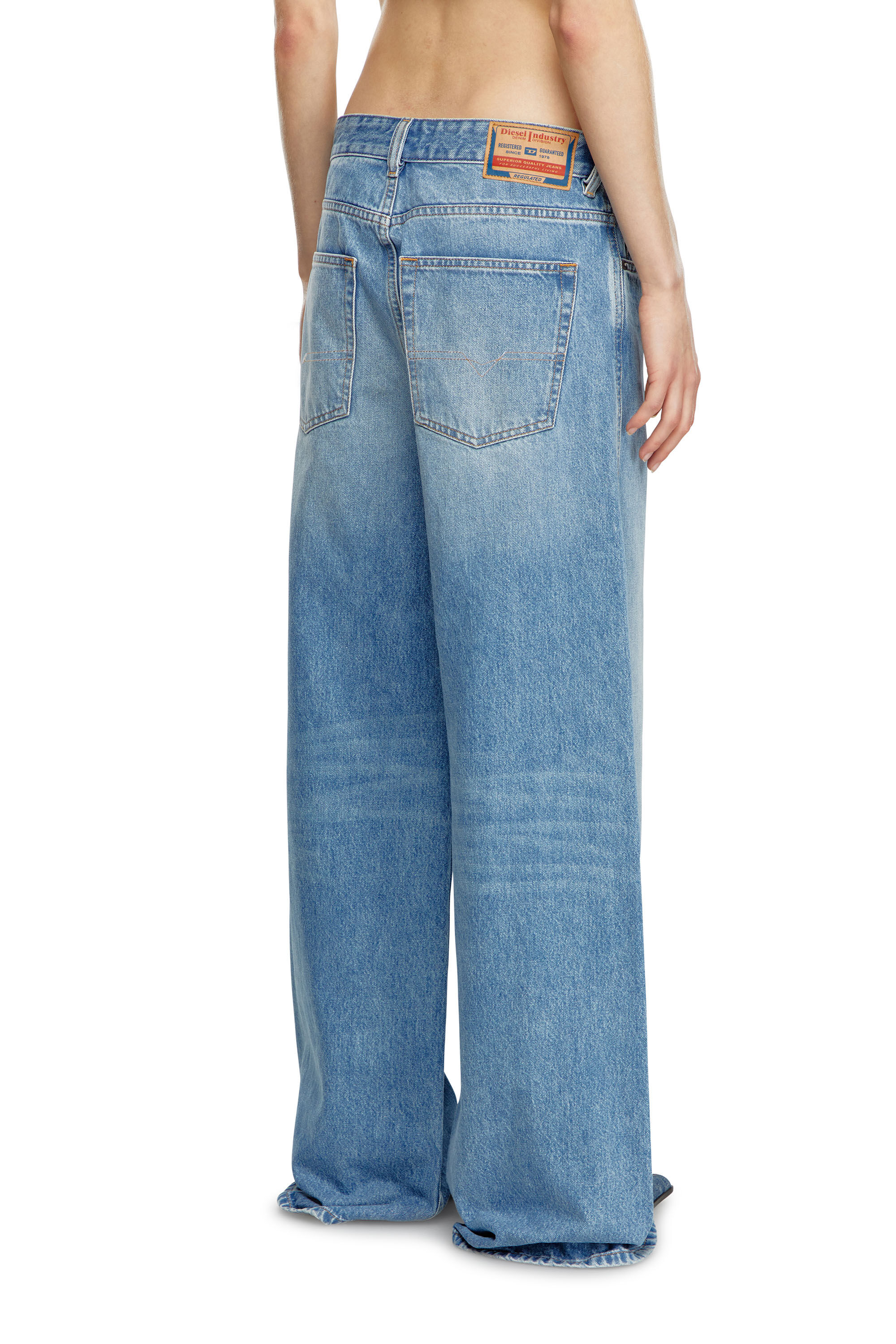Women's Relaxed Jeans | Light blue | Diesel 1996 D-Sire
