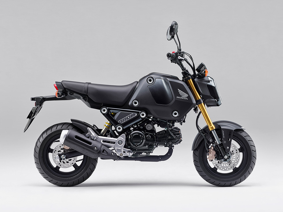 原付二種スポーツモデル「グロム」のエンジンと外観を一新し発売