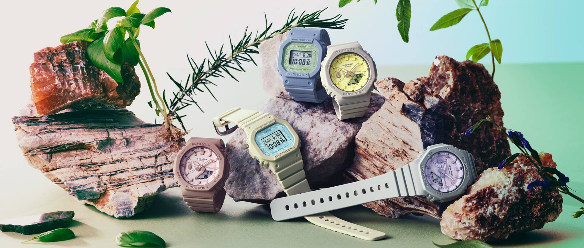 G-SHOCK NATURES-COLOUR Series | CASIO
