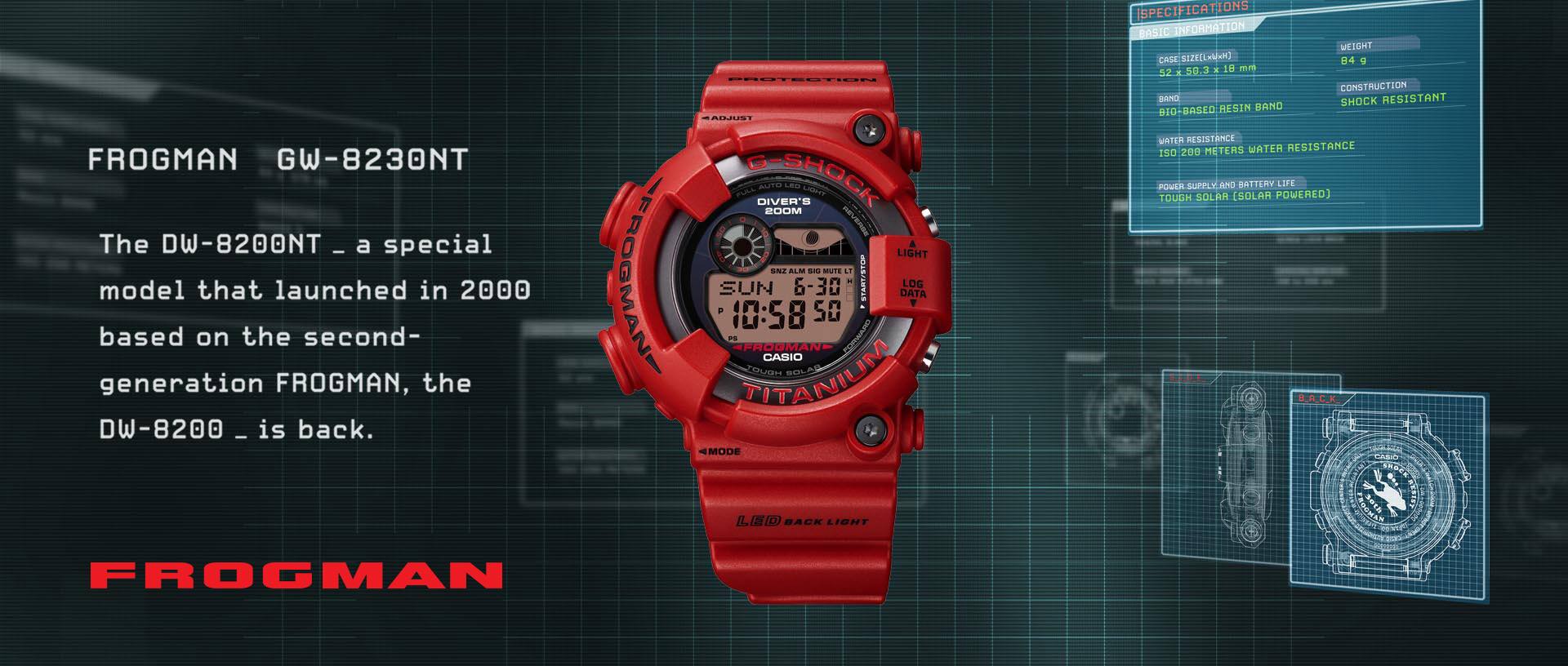 FROGMAN - GW-8230NT | G-SHOCK MALAYSIA