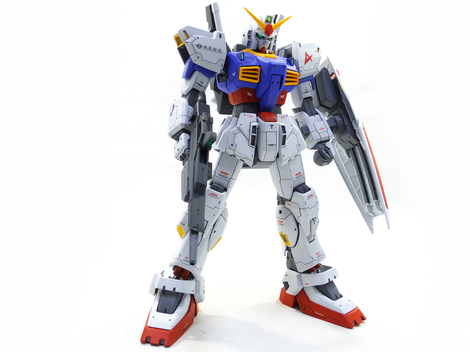 MG ガンダムマークII ver.2.0 アムロ機｜gunplacraftさんのガンプラ