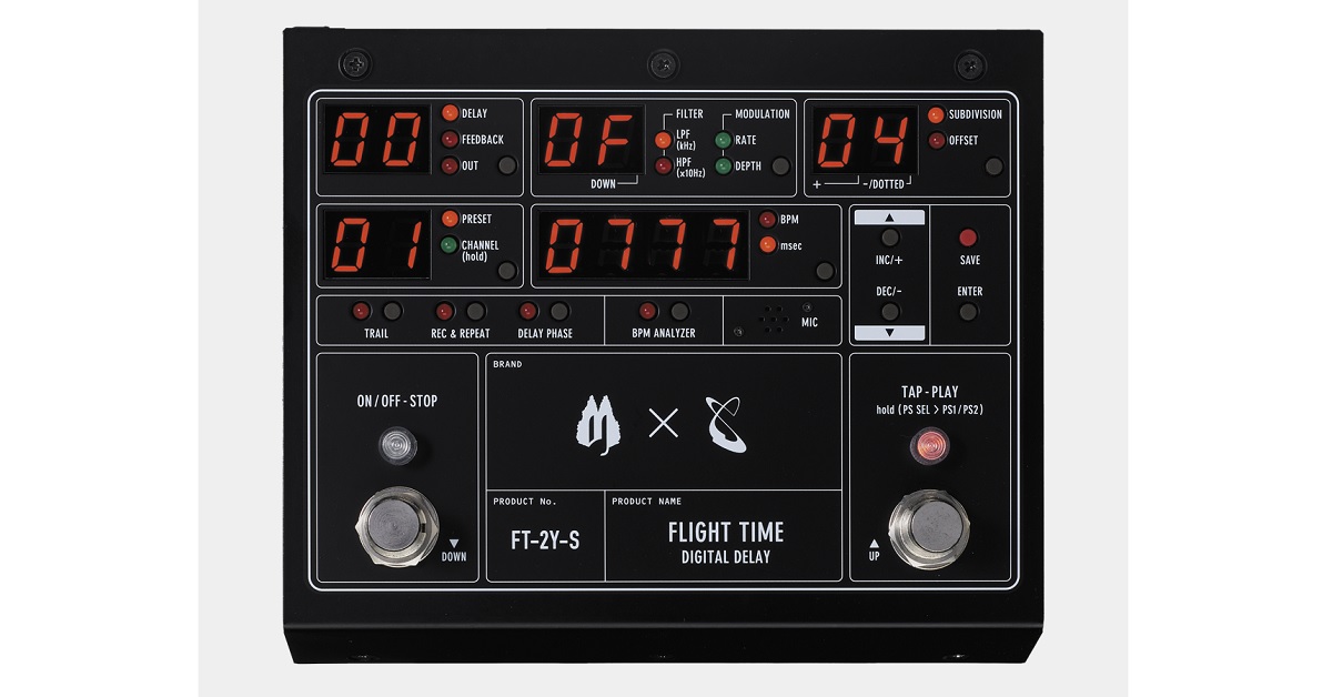 FREE THE TONE FT-2Y-S｜SUGIZO氏のシグネイチャー・ディレイが登場