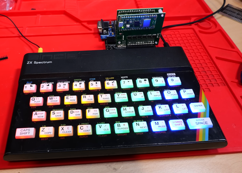 The ZX Spectrum Logic Analyzer | Hackaday