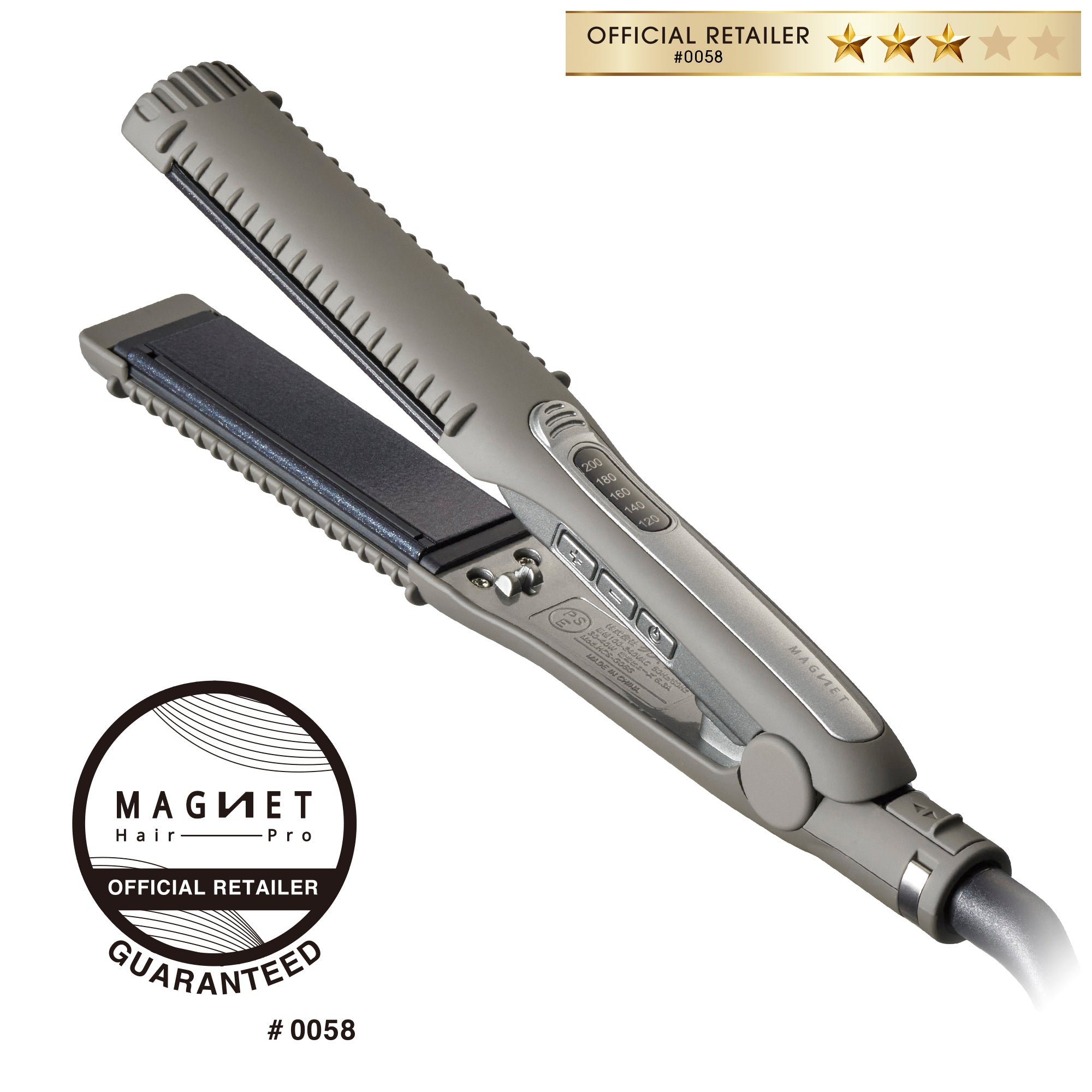 ホリスティックキュア マグネットヘアプロ ストレートアイロンS