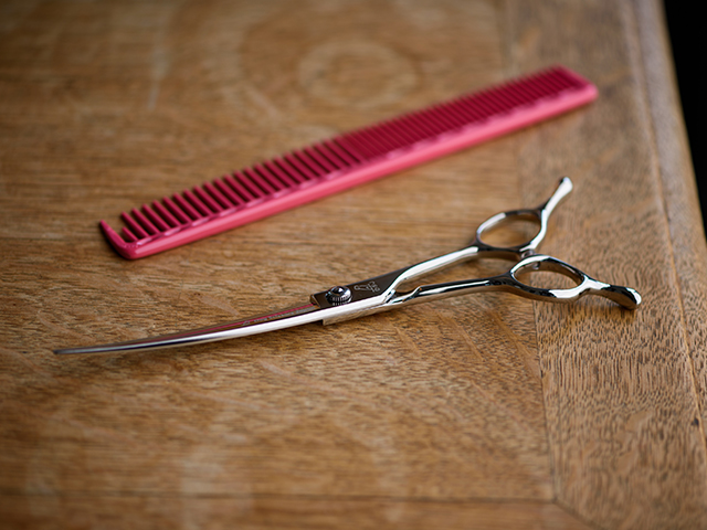 ドッグ シザーズ ジャパン ハナ(Hana)カーブシザー（curved scissors