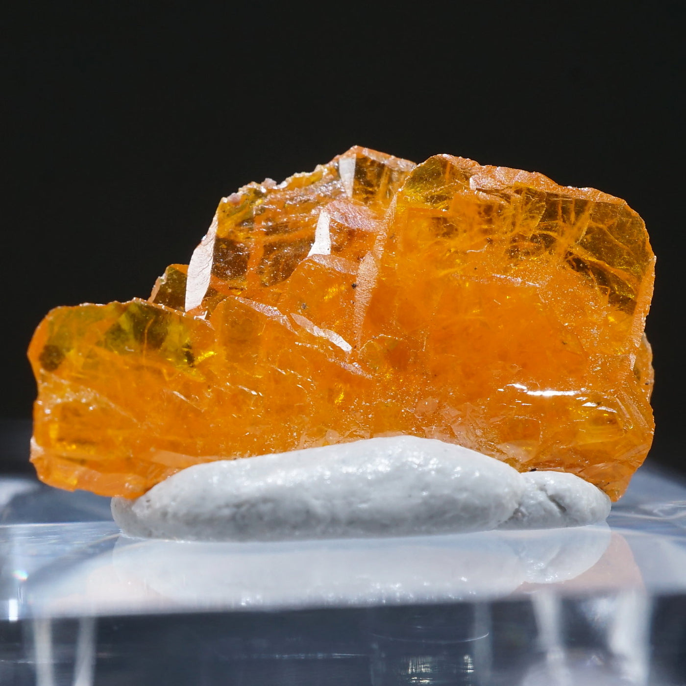 モロッコ産 Wulfenite(ウルフェナイト) モリブデン鉛鉱 – 天然石