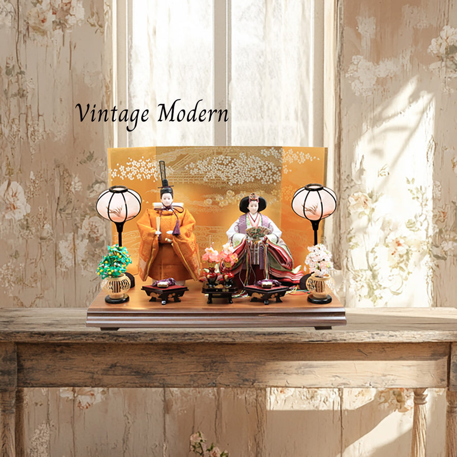 天皇即位の礼記念の雛人形 限定製作のお雛様 雛飾り【かな雛】ひな祭り