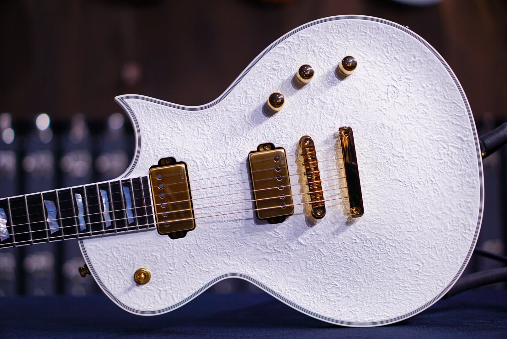 ESP Eclipse CTM DB/E castmetal white +gold package E8490232