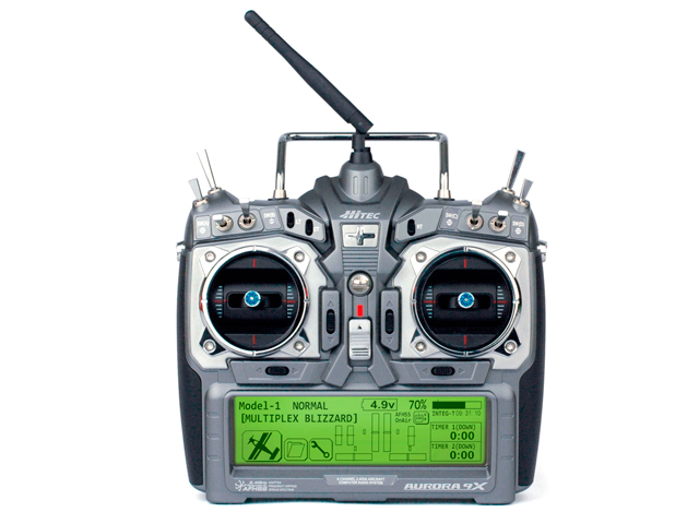 2.4GHz 9ch テレメトリー対応送信機 AURORA 9X | Hitec Multiplex