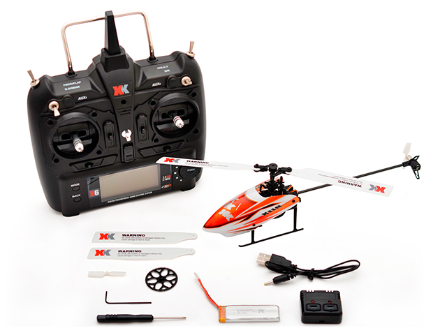 6CH ブラシレスモーター 3D6Gシステムヘリコプター [K110] RTFキット