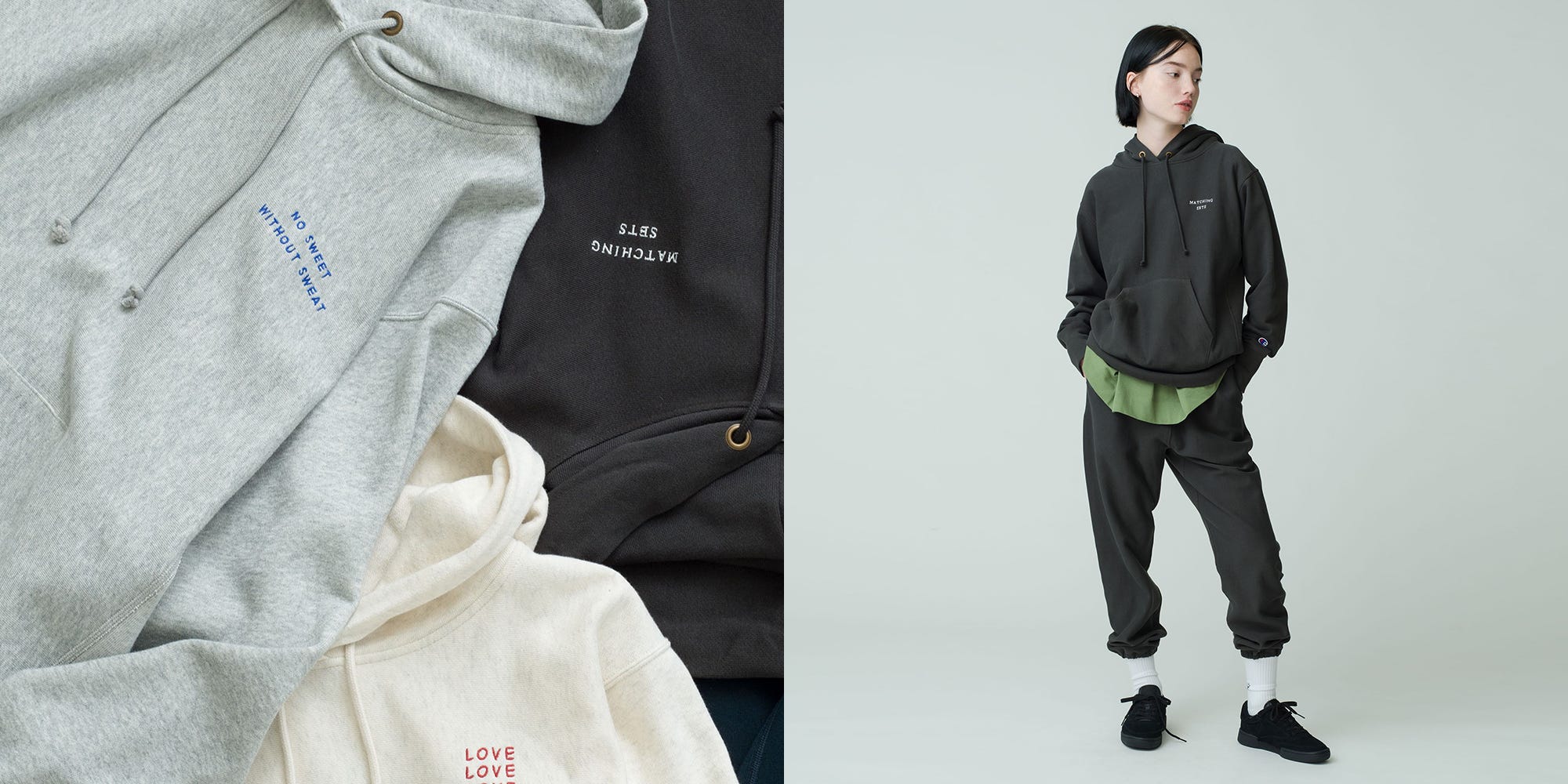 RHC ロンハーマン」から「チャンピオン」別注スウェットが発売