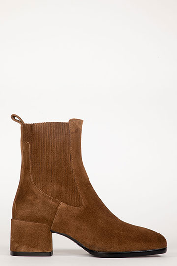 Heeled ankle boots NIKI Sandalo Suede | Official Homers® Shoes USA
