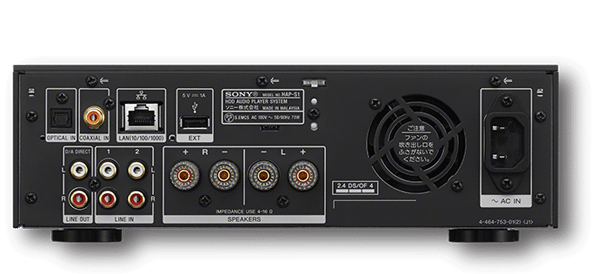 Sony HAP-S1 Hi-Res Music Player Reviewed - HomeTheaterReview