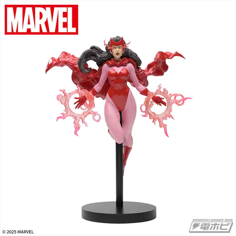 真紅の魔女「スカーレット・ウィッチ」のリアルフィギュアがセガ