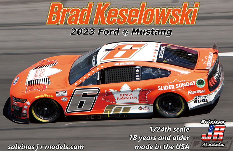 サルビノスJRモデルズから1978～2024年のNASCARマシン「シボレー